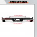 Ecotric Rear Step Bumper Assembly Compatible With 2014-2019 Chevy Chevrolet Silverado Gmc Sierra 1500 Chrome Replacement For