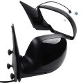 Driver And Passenger Side View Mirrors For 2003-2006 Chevy Avalanche 1500 Silverado Smooth Manual Fold Heated Abs