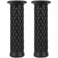 Bluestars Retro Motorcycle Hand Grips 1 Handlebars Fit For Dirt Bike Pocket Mini Quad Atv Nonslip Comfortable Durable Rubber 