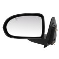 Ch1320422 Side Door Heated Glass Power Mirror For Jeep Compass 2014-2015 Driver Left Paint To Match Black