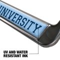 Old Dominion University School Logo Full Size Standard License Plate Metal Frame