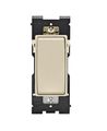 Renu Single Pole Light Switch 15a 120 277vac Re151-wg Whispering Wheat Matte Finish With Push Button Actuator 