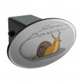 Snail Trail Slow Down Oval Tow Trailer Hitch Cover Plug Insert