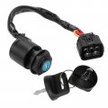 M Mati Fit For Honda Pioneer 500 520 Sxs500 Sxs520 2015-2023 Ignition Key Switch 35100-hl5-a01