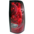 Tail Light Assembly For Chevy Silverado 1500 Hd 2005 2006 Passenger Side Black Trim Fleetside All Cab Types 19169005 