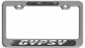 Gypsy Ch 3d Metal License Plate Frame Chrome Heavy Duty Steel Tag Holder For Auto Suv And Truck Universal Fit 12 In X 6