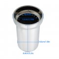 Wflnhb 20 X 33mm Push-on Chrome Nuts With Flange 3-3 8 Tall Replacement For Semi-trailers Trucks