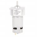 Uxcell Dc 24v 200rpm High Torque 8mm Shaft Dia Electric Low Speed Solder Gear Box Motor