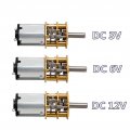 Xuulan Xianglaa-motor Dc 3v 6v 12v N20 Mini Micro Metal Gear Motor 15 30 50 60 100 2000 500 1000rpm With Gearwheel Motors Wide