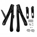 Lirun Motorcycle Rear Foot Rest Passenger Pegs For Honda Cbr 600rr F5 2007 2008 2009 2010 2011