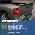 Auto Dynasty Factory Style Rear Tail Lights Brake Lamps Compatible With Silverado Sierra 1500 2500hd 3500hd 2007-2014 Driver