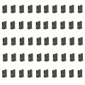 Topteng 50x Small M5 5mm Motorcycle Fairing Spring Clips Speed Spire Nuts Clip U Nut For Universal Motorcycles Motorbikes