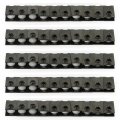 Topteng 50x Small M5 5mm Motorcycle Fairing Spring Clips Speed Spire Nuts Clip U Nut For Universal Motorcycles Motorbikes