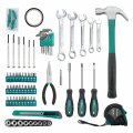 Cartman 148 Piece Automotive And Household Tool Set Perfect For Car Enthusiasts Diy Home Repairs Green