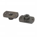 Uxcell M8 Female Thread Carbon Steel 4 8 Grade 2 Points Welded T-nuts Fastener 20pcs