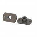 Uxcell M8 Female Thread Carbon Steel 4 8 Grade 2 Points Welded T-nuts Fastener 20pcs