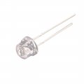 Uxcell 50 Pcs 5mm Straw Hat 2 Pin Yellow Led Light Emitting Diodes