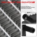 Auto Dynasty Radiator For 2010-2015 Toyota Prius Dpi 13124 Factory Style 1-row Cooling Aluminum Core