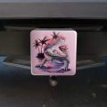 Smiling Tropical Alligator Palm Trees Tow Trailer Hitch Cover Plug Insert
