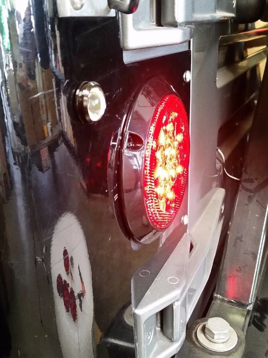 4 In Clear Lens Led Tail Lights For Jeep Tj Cj Yj Rv Motor Home Trailers And Trucks Surface Mount Waterproof Stop Turn Light