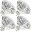 Eiko Fpb Cg 65 Watt Mr16 Twist-lock Gu5 3 Base Light Bulb 4 Bulbs 