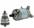 New Starter W Starter Drive For Polaris Scrambler 500 2x4 4x4 Sportsman 335 400 450 4x6 Trail Blazer 325 330 1996-2009 Rs41196