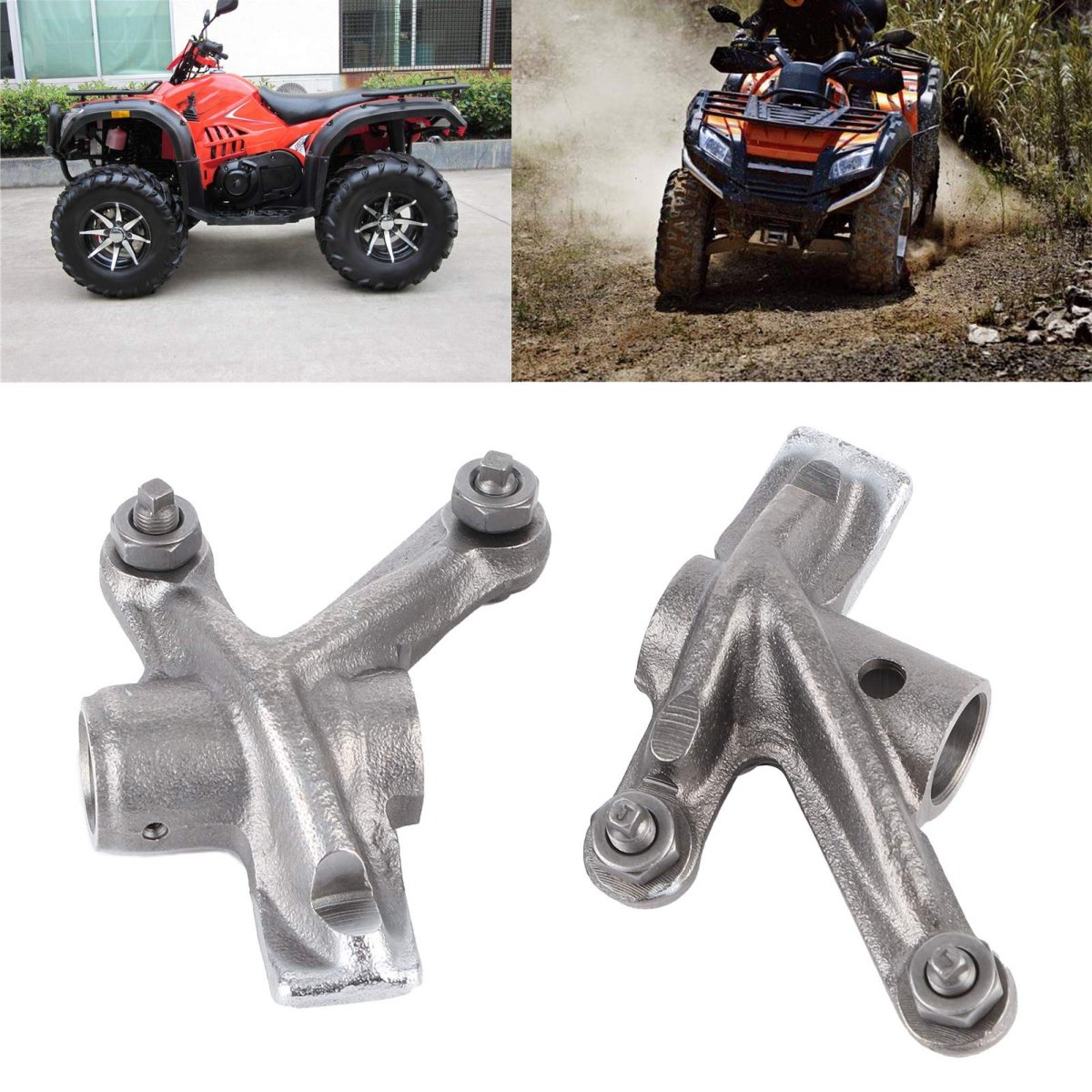 Valve Rocker Arms Intake And All Terrain Vehicle For Cf500 X5 Wear Resist Engine Parts Fit Linhai Atv 500 D Pack Of 2