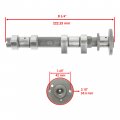 Caltric Camshaft Exhaust Assembly Compatible With Polaris Ranger Xp 900 2013 2014-2019