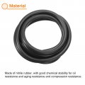 Uxcell Nitrile Rubber Seal Strip 16mm 0 63 Diameter X 1 Meter 3 28ft Long Round Solid Weather Stripping For Reduce Noise Shock