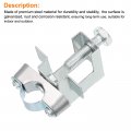 Uxcell 10pcs Conduit Hanger With Beam Clamp Fit For 5 8 16mm Pipe Support Bracket Cable Hangers I-beam