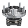 A-premium Rear Wheel Bearing And Hub Assembly With 5-lug Compatible Volvo S40 2005-2010 V50 Awd Only