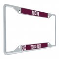 Desert Cactus Texas A M University Metal License Plate Frame For Front Or Back Of Car Officially Licensed Mom 