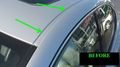 1984-1987 Bmw 325e E30 Carbon Fiber Roof Trim Moldings 2pc 325 E 1985 1986 84 85 86 87