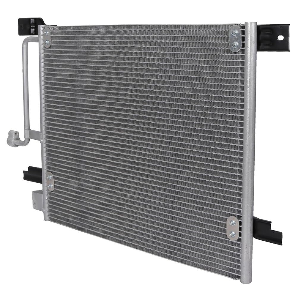 A C Condenser And Compressor Set 4929854c For Dodge Dakota 2002 2003 Fits Durango 4 7l Ram 00 3 9l 4 5 2500 3500 5