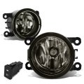 Compatible With 06-14 Suzuki Grand Vitara 06-12 Sedan Pair Of Bumper Driving Fog Lights Wiring Kit Switch Smoked Lens