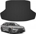 Premium Cargo Liner For Honda Civic Lx Sport Ex Sedan 2022-2024 100 Protection Custom Fit Car Trunk Mat All-season Black 3d 
