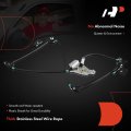 Electric Power Window Regulator Without Motor For Dodge Challenger 2008-2019 Front Left And Right 2-pc