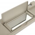Aintier Warm Gray Sun Visor For 2006-2011 Honda Civic Without Sunroof Left Driver Side