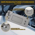 Dasbecan Left Driver Side Sun Visor For 2015-2019 Cadillac Escalade Chevrolet Silverado Suburban Tahoe Gmc Sierra Yukon