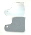 Blind Spot Mirror Glass With Full Size Adhesive For 2022 2026 Jeep Wagoneer And Grand Driver Side Left Lh 9 16 In Diagonal 