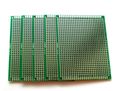 Double Side Prototype Pcb Universal Printed Circuit Board 10 Pack 7x9cm 2 75x3 54in Glass Fiber Prototyping Boards With Plated 