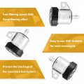 X Autohaux Universal Straight Motorcycle Master Cylinder Fluid Oil Reservoir Rear Brake Clutch Tank Cup For Scooter Atv Honda
