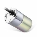 Dc 24v 800rpm Gear Motor High Torque Electric Micro Speed Reduction Geared Eccentric Output Shaft 37mm Diameter Gearbox 
