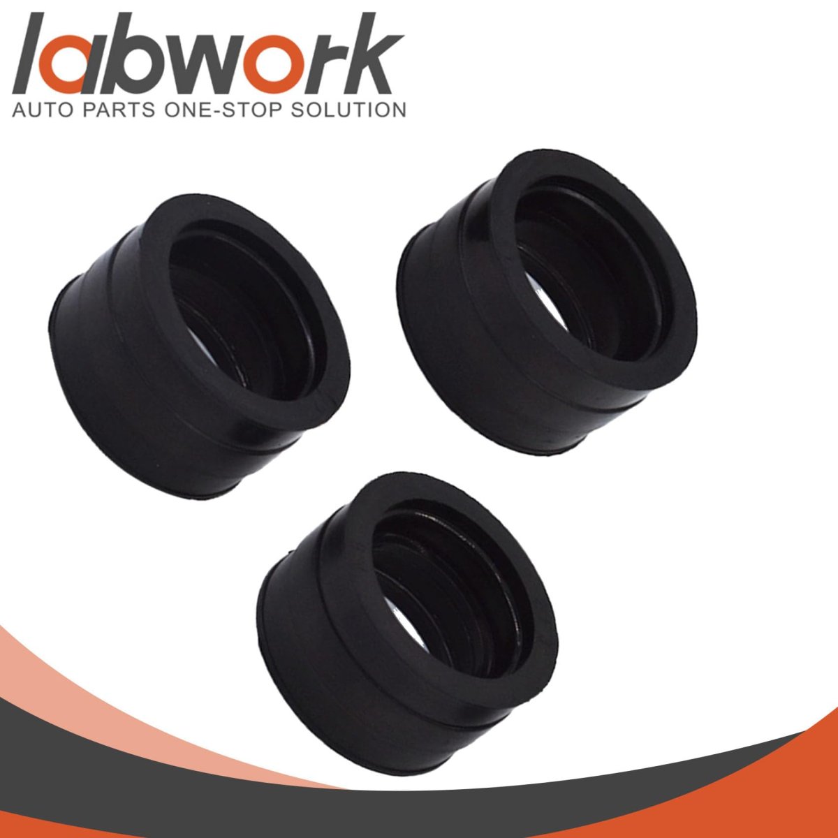 Carburetor Intake Boot Holder Set Replacement For Yamaha Xs850 1980 1981 Xs750 1978 1979 3 Piece Black