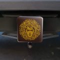 Medusa Gorgon Head Covered In Snakes Tow Trailer Hitch Cover Plug Insert