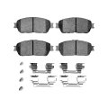 Front Disc Brake Pads For Toyota Camry 2005 2006 Ceramic Friction 5 64 In Pad Length Includes Clips Hardware And Shims Low Dust 