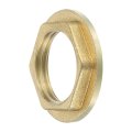 G1 2 Pipe Fitting Hex Flange Lock Nut Locknut Female Threaded Fastening Thin For Plumbing Fixed Brass 4pcs