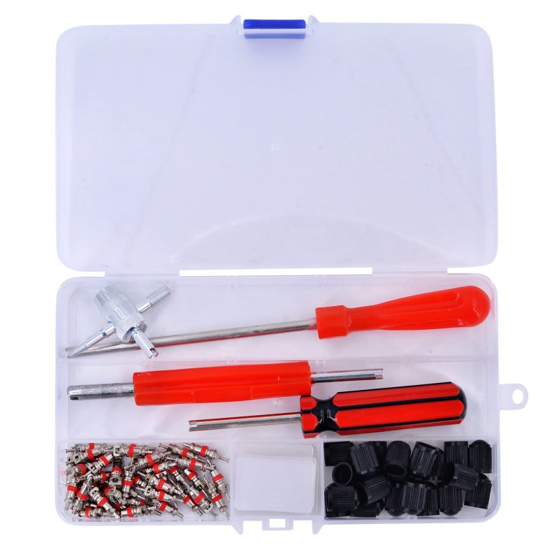 Tire Air Leak Repair Kit Valve Core Replacement Tightening Tools S 40