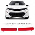1 Pair Of Rear Door Trim Panel Car Reflector Left Right For Chevy 15183155 15183156