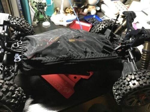 Raidenracing Nylon Mesh Chassis Guard Dust Rock Leaves Resist Snow Proof Dirt Cover For Tekno Mt410